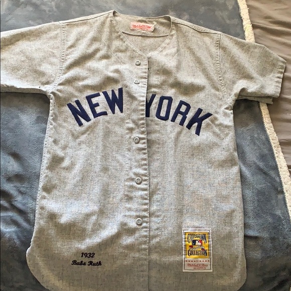 mitchell and ness babe ruth jersey
